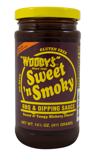 3 Pack - Woody’s Sweet 'n Smoky 13oz